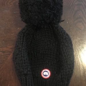 Canada Goose Arctic Program Pom Toque Beanie Wool